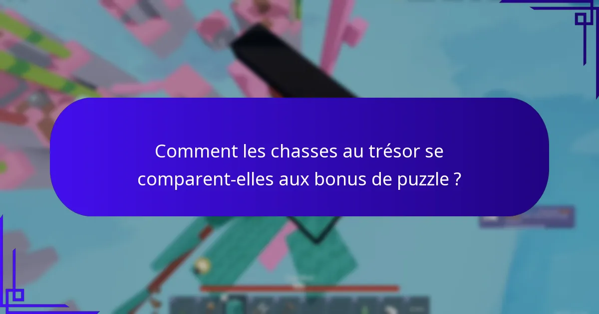 Quelles sont les chasses au trésor associées aux cartes-cadeaux Robux ?