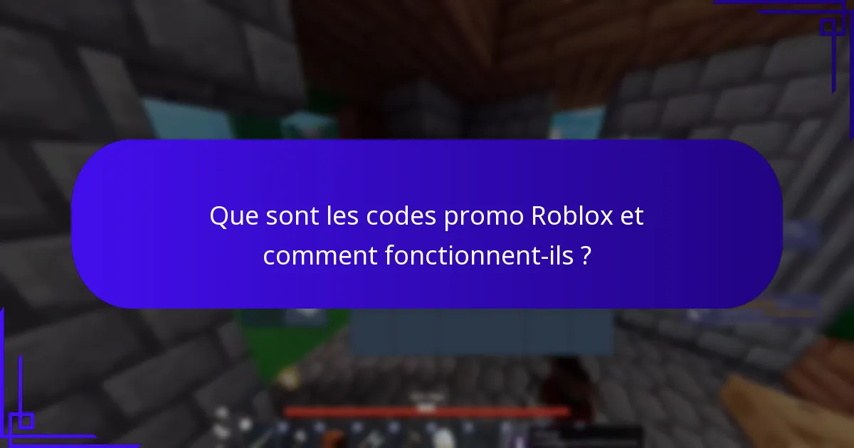 Quels codes promo Roblox offrent des récompenses multiplateformes ?